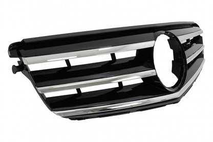 Front Grille Sport Design Black for Mercedes C-Class W204 S204 (2007–2014)