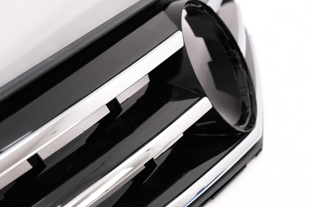 Front Grille Sport Design Black for Mercedes C-Class W204 S204 (2007–2014)