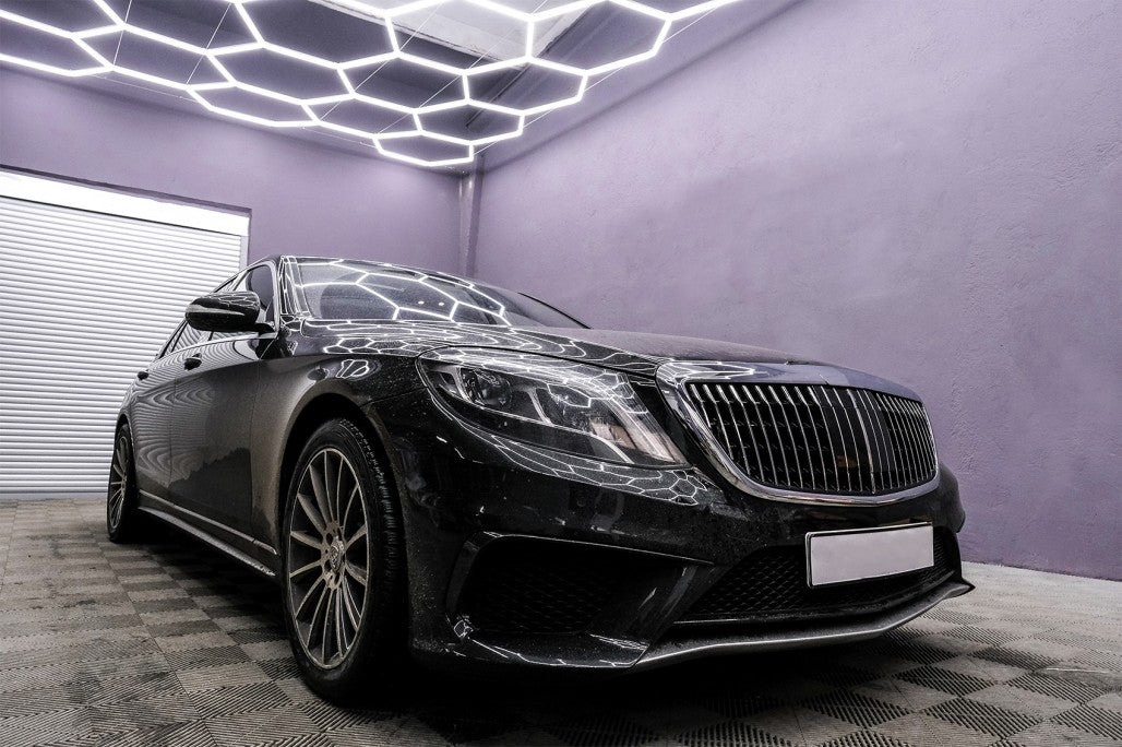 Front Grille Vertical Design Chrome for Mercedes S-Class W222 X222 (2014–2020)