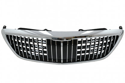 Front Grille Vertical Design Chrome for Mercedes S-Class W222 X222 (2014–2020)