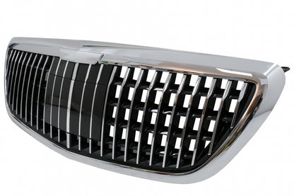 Front Grille Vertical Design Chrome for Mercedes S-Class W222 X222 (2014–2020)