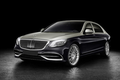 Front Grille Vertical Design Chrome for Mercedes S-Class W222 X222 (2014–2020)