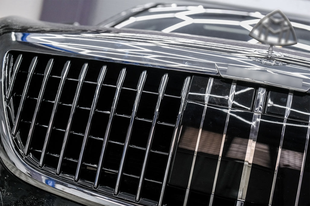Front Grille Vertical Design Chrome for Mercedes S-Class W222 X222 (2014–2020)