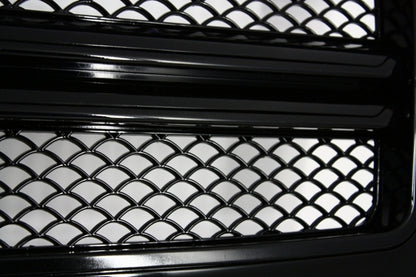 Front Grille for Mercedes G-Class W463 (1990–2017) G63 G65 Design Full Piano Black