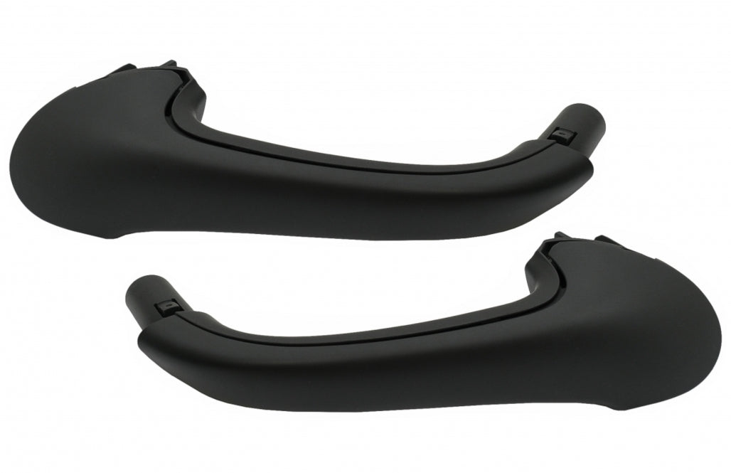Front Interior Door Pull Handle Set Black for Mercedes C-Class W203 S203 (2000–2007)