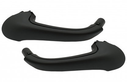 Front Interior Door Pull Handle Set Black for Mercedes C-Class W203 S203 (2000–2007)