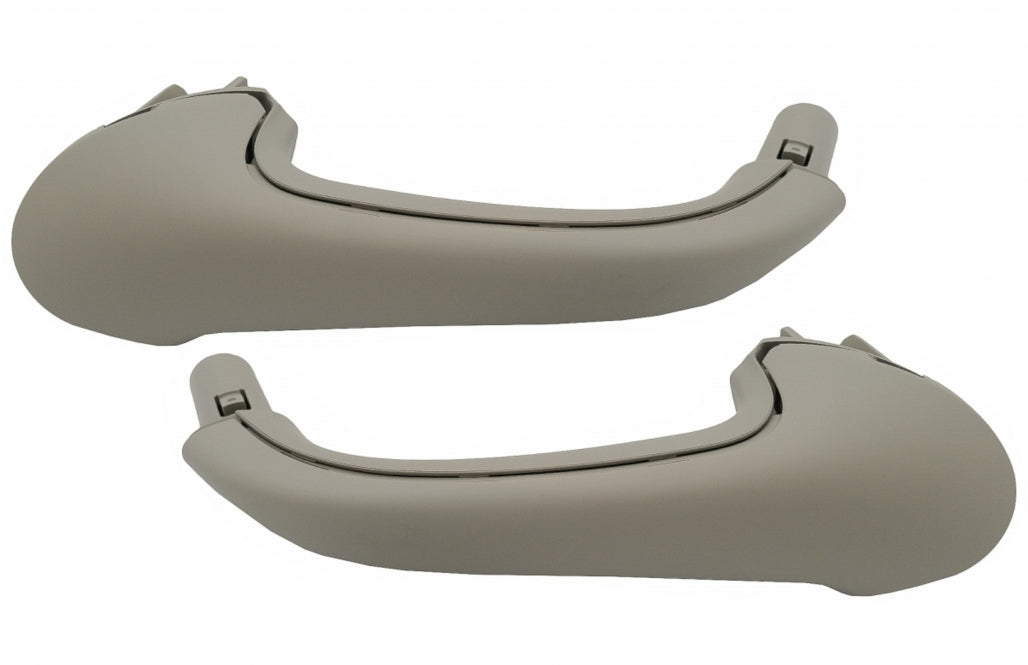 Front Interior Door Pull Handle Set Gray for Mercedes C-Class W203 S203 (2000–2007)
