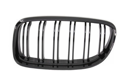 Front Kidney Grilles Double Stripe M Design Piano Black for BMW 3 Series E90 E91 LCI (2008–2011)