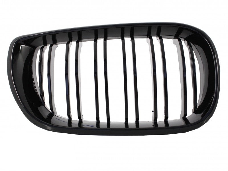 Front Kidney Grilles Double Stripe M Design for BMW 3 Series E46 Facelift Sedan Touring (2001–2005)