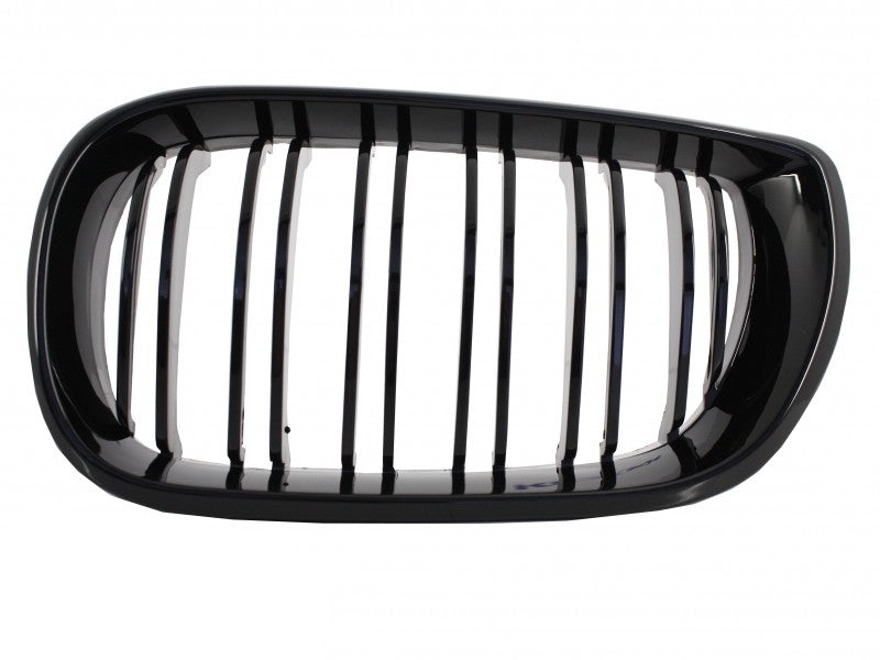 Front Kidney Grilles Double Stripe M Design for BMW 3 Series E46 Facelift Sedan Touring (2001–2005)
