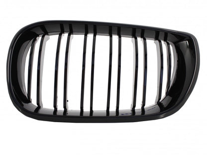 Front Kidney Grilles Double Stripe M Design for BMW 3 Series E46 Facelift Sedan Touring (2001–2005)