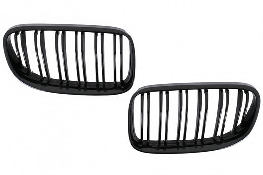 Front Kidney Grilles Double Stripe for BMW 3 Series E92 E93 Pre-LCI (2006–2009) M-Package Sport Design