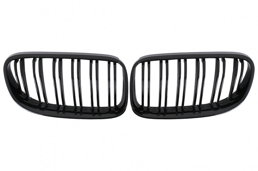 Front Kidney Grilles Double Stripe for BMW 3 Series E92 E93 Pre-LCI (2006–2009) M-Package Sport Design
