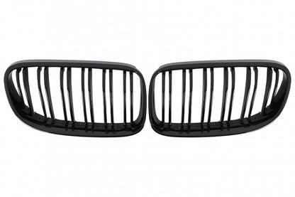 Front Kidney Grilles Double Stripe for BMW 3 Series E92 E93 Pre-LCI (2006–2009) M-Package Sport Design