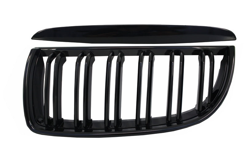 Front Kidney Grilles for BMW 3 Series E90 E91 (2005–2008) Pre-LCI Double Stripe M Design