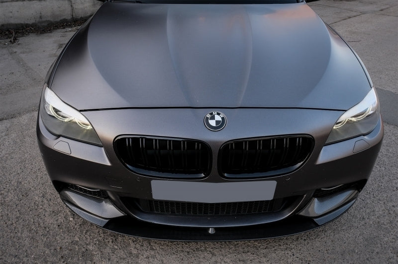 Front Lip Carbon Coated with Mirror Covers M-Performance Kit for BMW 5 Series F10 F11 (2011–2013)
