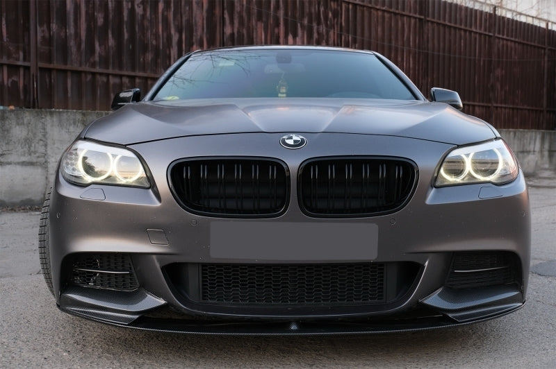 Front Lip Carbon Coated with Mirror Covers M-Performance Kit for BMW 5 Series F10 F11 (2011–2013)