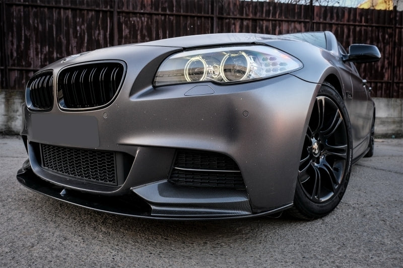 Front Lip Carbon Coated with Mirror Covers M-Performance Kit for BMW 5 Series F10 F11 (2011–2013)