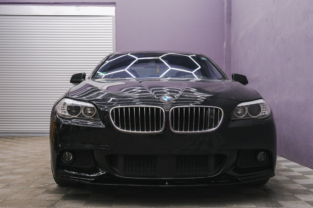 Front Lip Spoiler M Design Shiny Black for BMW 5 Series F10 F11 (2011–2017)