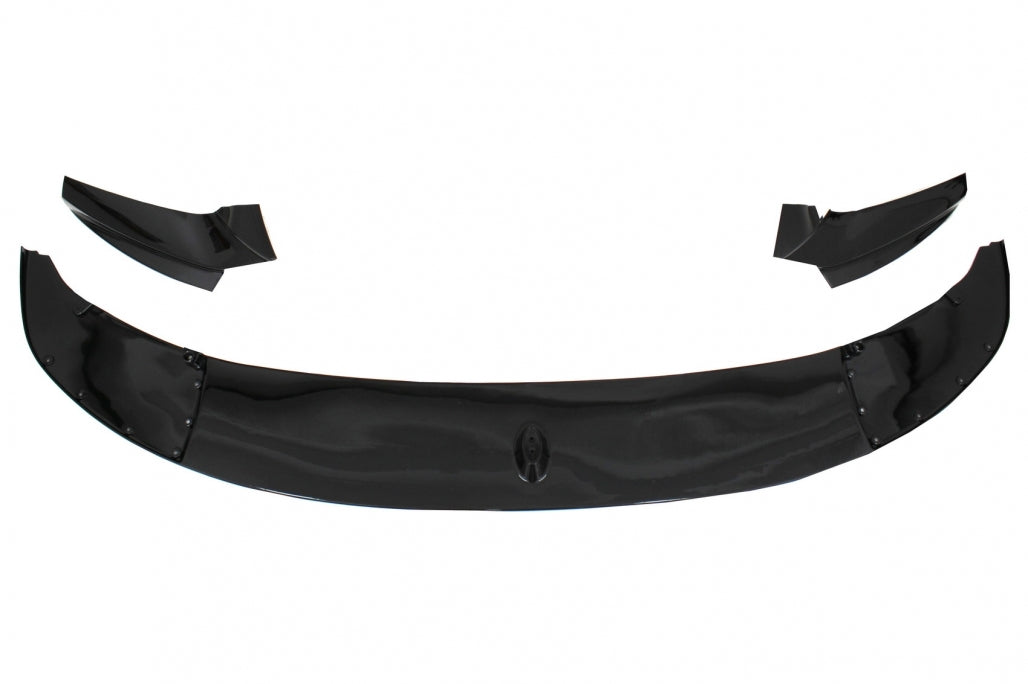 Front Lip Spoiler M Design Shiny Black for BMW 5 Series F10 F11 (2011–2017)