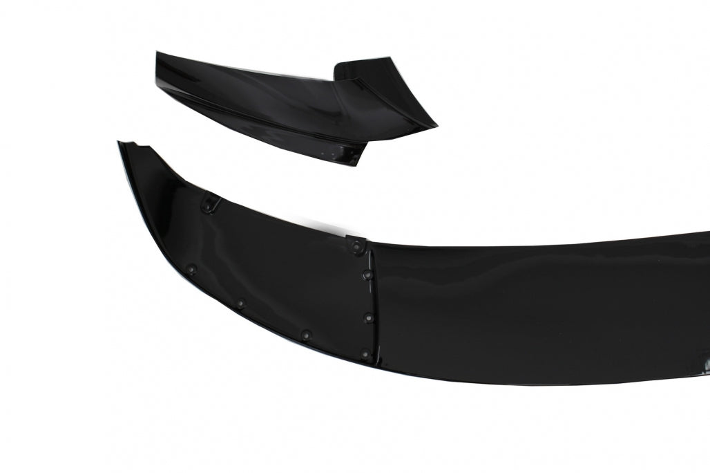 Front Lip Spoiler M Design Shiny Black for BMW 5 Series F10 F11 (2011–2017)