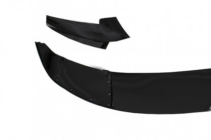 Front Lip Spoiler M Design Shiny Black for BMW 5 Series F10 F11 (2011–2017)
