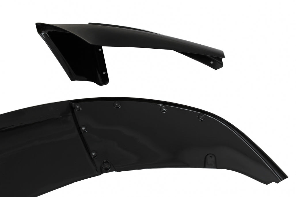 Front Lip Spoiler M Design Shiny Black for BMW 5 Series F10 F11 (2011–2017)