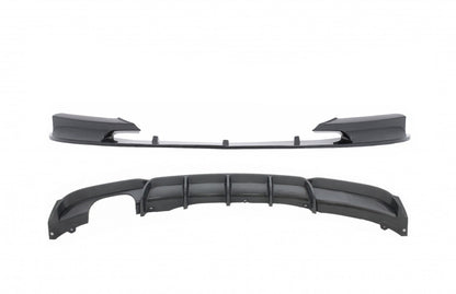 Front Splitter and Rear Diffuser M-Performance Carbon Look for BMW 3 Series F30 F31 (2011–Up)