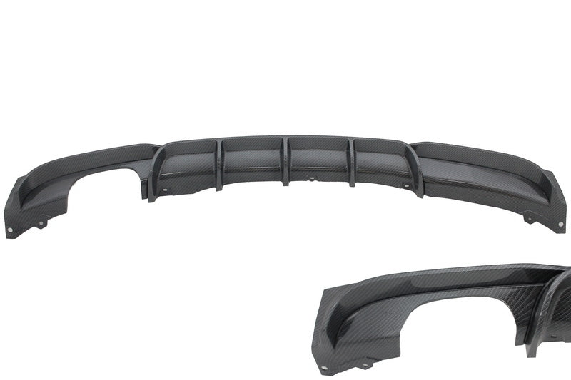 Front Splitter and Rear Diffuser M-Performance Carbon Look for BMW 3 Series F30 F31 (2011–Up)