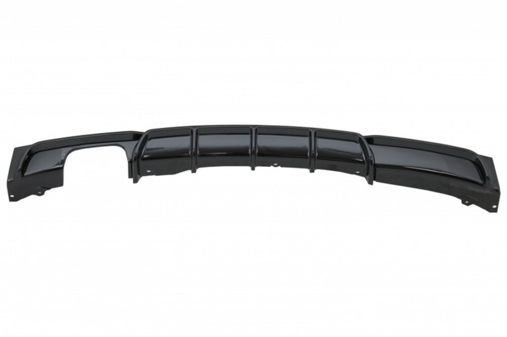 Front Splitter and Rear Diffuser M-Sport Design Piano Black for BMW 3 Series F30 F31 (2011–Up)