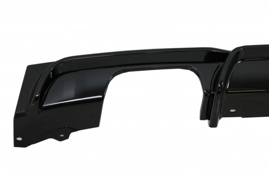 Front Splitter and Rear Diffuser M-Sport Design Piano Black for BMW 3 Series F30 F31 (2011–Up)