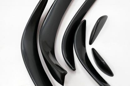 Front Splitters C43 Design Piano Black for Mercedes C-Class W205 S205 C205 A205 (2015–2018)