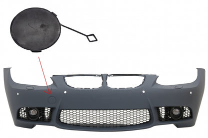 Front Tow Hook Cover for BMW 3 Series E90 E91 (2004–2011) E92 E93 M3 (2006–2009) M3 Design Bumper