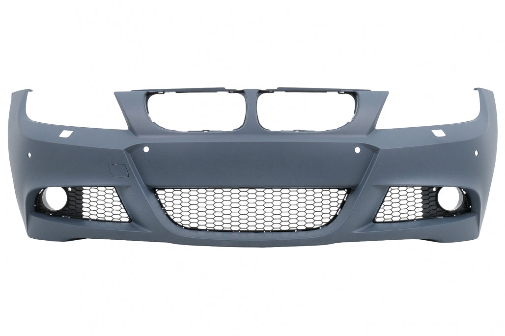 Front Bumper M-Technik Design with fog lights for BMW 3 Series E90 E91 LCI (2008–2011)