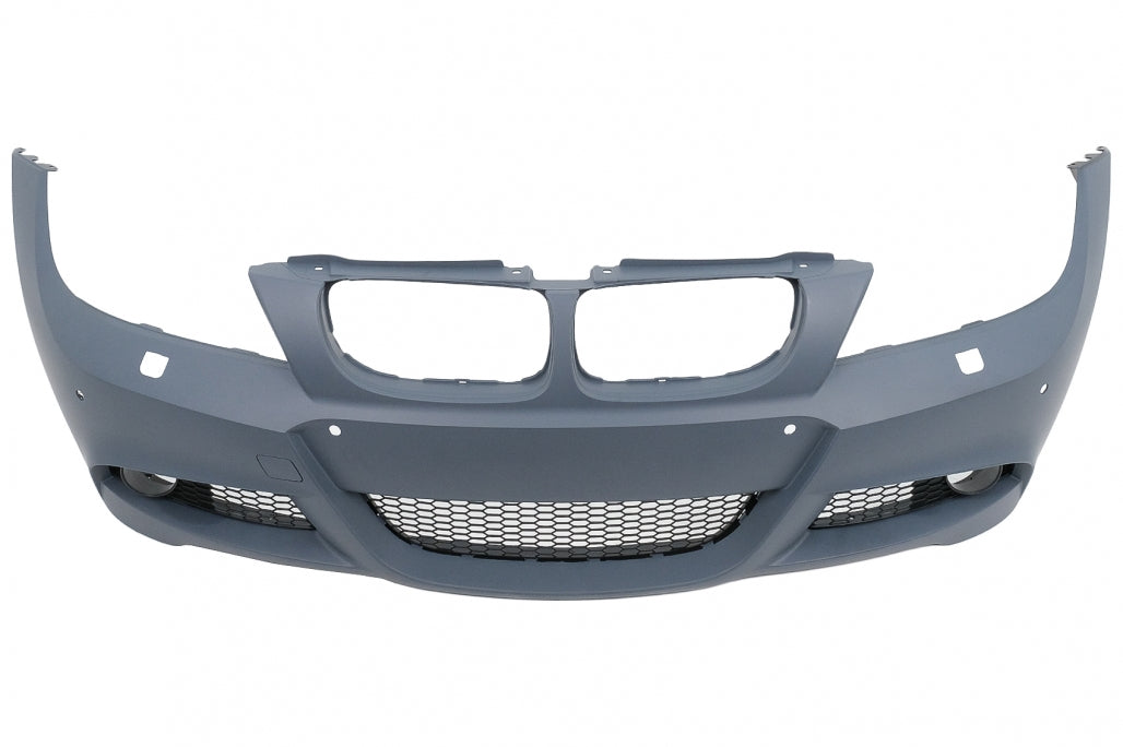 Front Bumper M-Technik Design with fog lights for BMW 3 Series E90 E91 LCI (2008–2011)