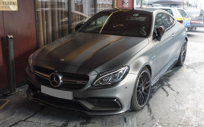 Full Decal Set Dark Grey A45 Design for Mercedes C-Class C205 A205 (2014–Up)