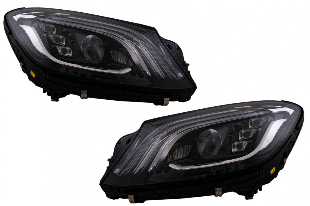 Full LED Facelift Look Headlights for Mercedes S-Class W222  Maybach X222 (2013–2017)