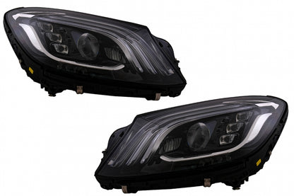 Full LED Facelift Look Headlights for Mercedes S-Class W222  Maybach X222 (2013–2017)