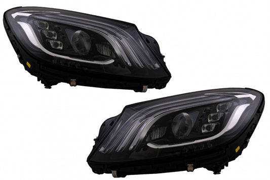 Full LED Facelift Look Headlights for Mercedes S-Class W222  Maybach X222 (2013–2017)