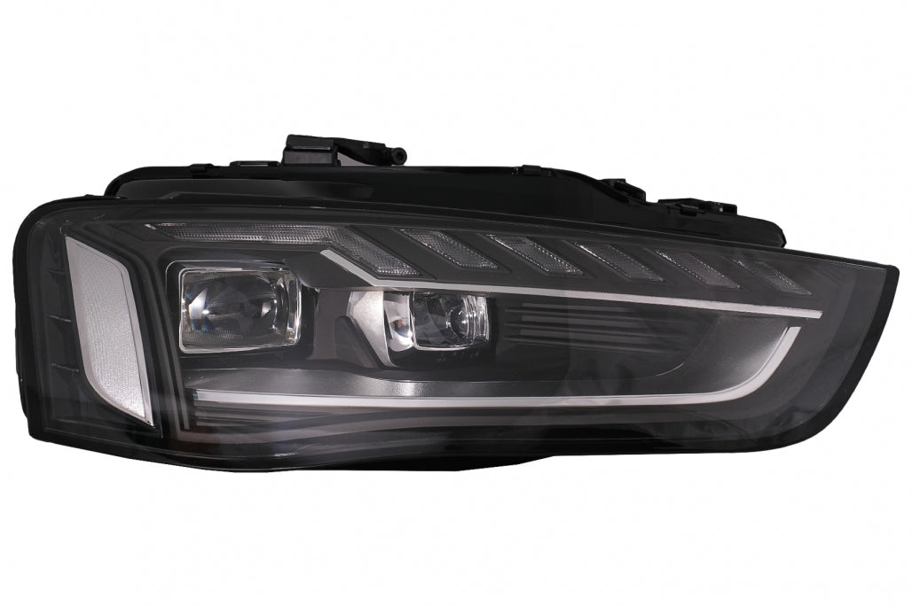 Full LED Headlights A4 B9.5 Design with Dynamic Sequential Turn Signals for Audi A4 B8.5 Facelift (2012–2015)