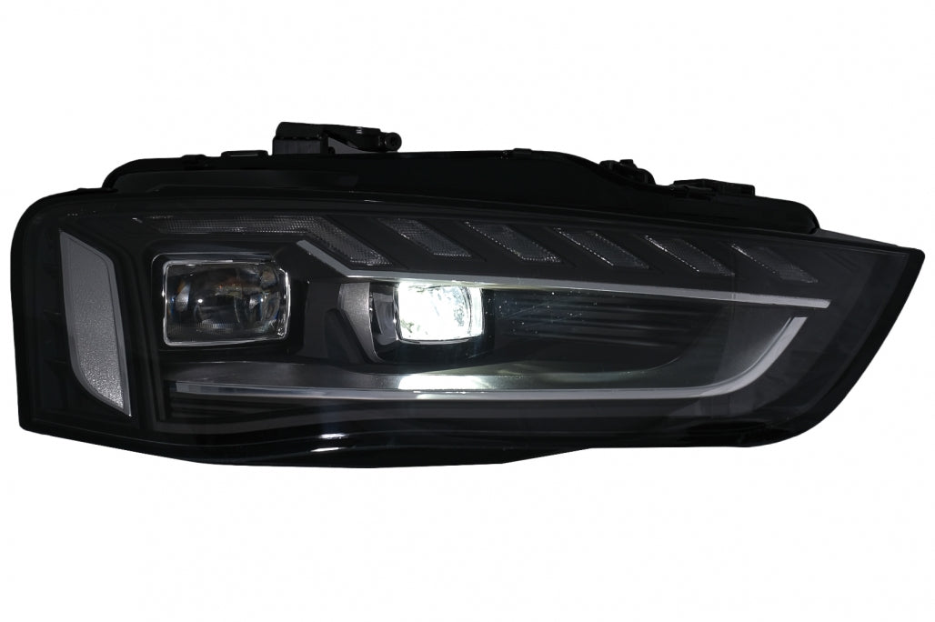 Full LED Headlights A4 B9.5 Design with Dynamic Sequential Turn Signals for Audi A4 B8.5 Facelift (2012–2015)