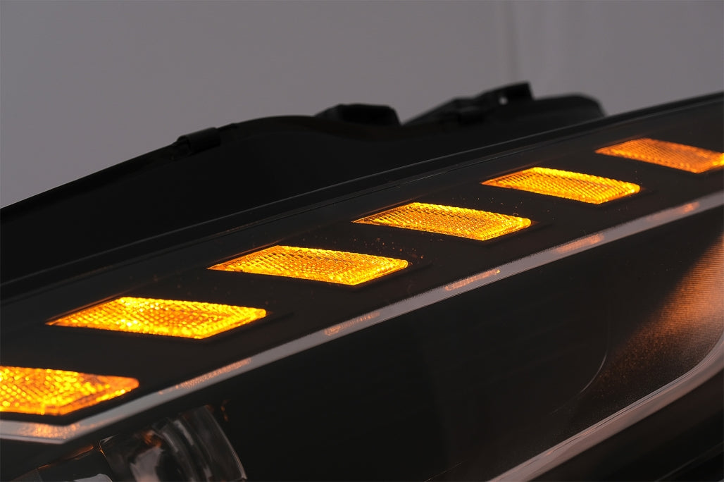 Full LED Headlights A4 B9.5 Design with Dynamic Sequential Turn Signals for Audi A4 B8.5 Facelift (2012–2015)