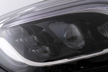 Full LED Headlights Black for Mercedes S-Class W222 (2013–2020) Facelift Conversion
