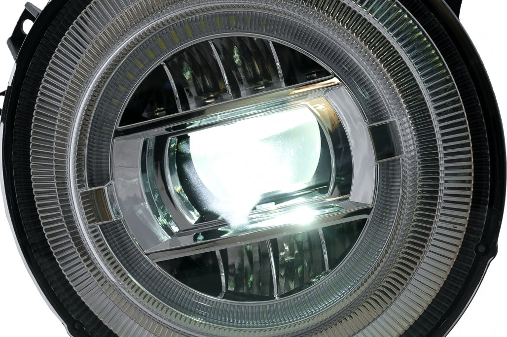 Full LED Headlights Chrome Facelift 2018 Design for Mercedes G-Class W463 (2005–2017)