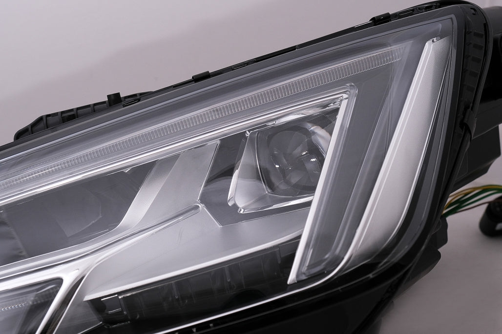 Full LED Headlights Conversion Set for Audi A4 B9 8W (2016–2018) – Xenon to LED Upgrade