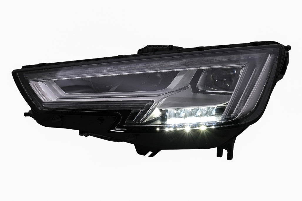 Full LED Headlights Conversion Set for Audi A4 B9 8W (2016–2018) – Xenon to LED Upgrade