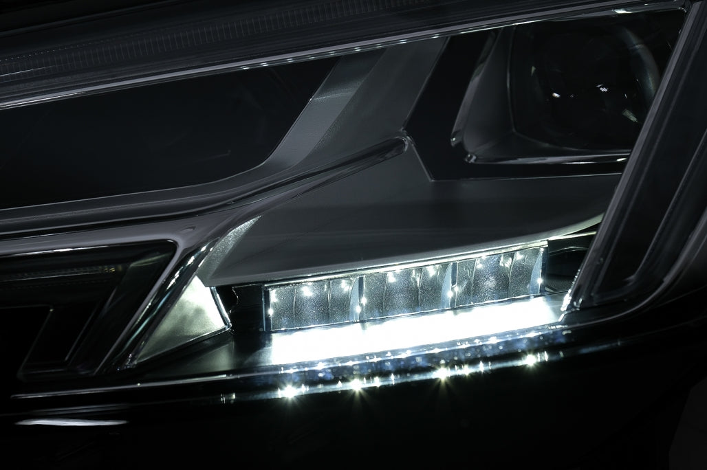 Full LED Headlights Conversion Set for Audi A4 B9 8W (2016–2018) – Xenon to LED Upgrade
