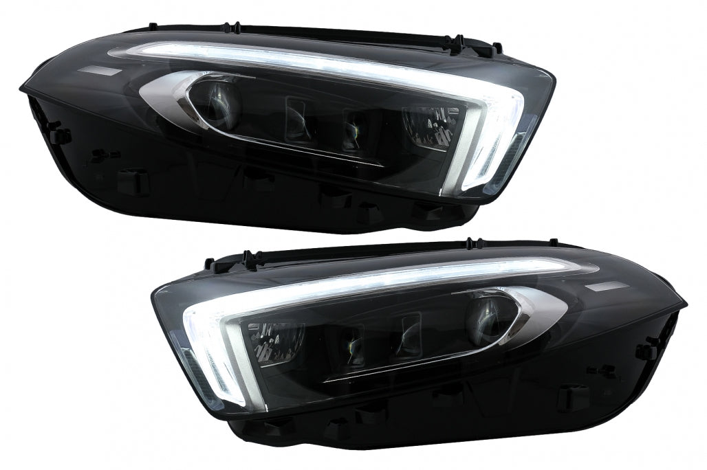 Full LED Headlights Conversion Set for Mercedes A-Class W177 V177 Halogen Models (2018–2022)