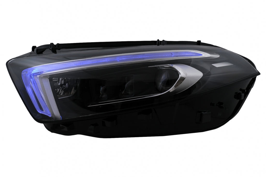 Full LED Headlights Conversion Set for Mercedes A-Class W177 V177 Halogen Models (2018–2022)