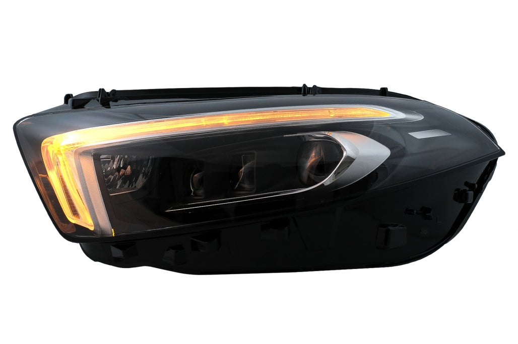 Full LED Headlights Conversion Set for Mercedes A-Class W177 V177 Halogen Models (2018–2022)